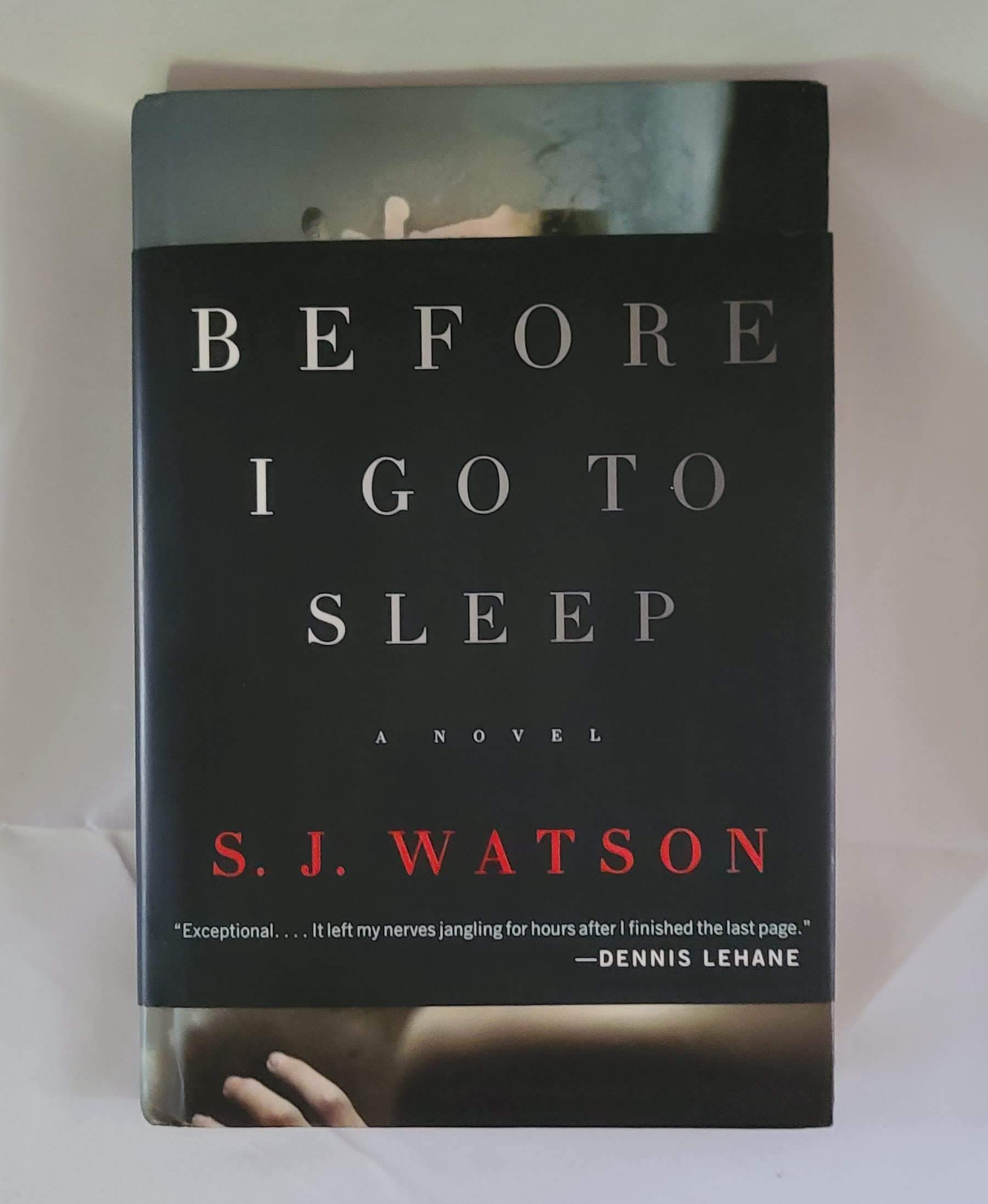 Before I Go to Sleep: A Novel used book depot