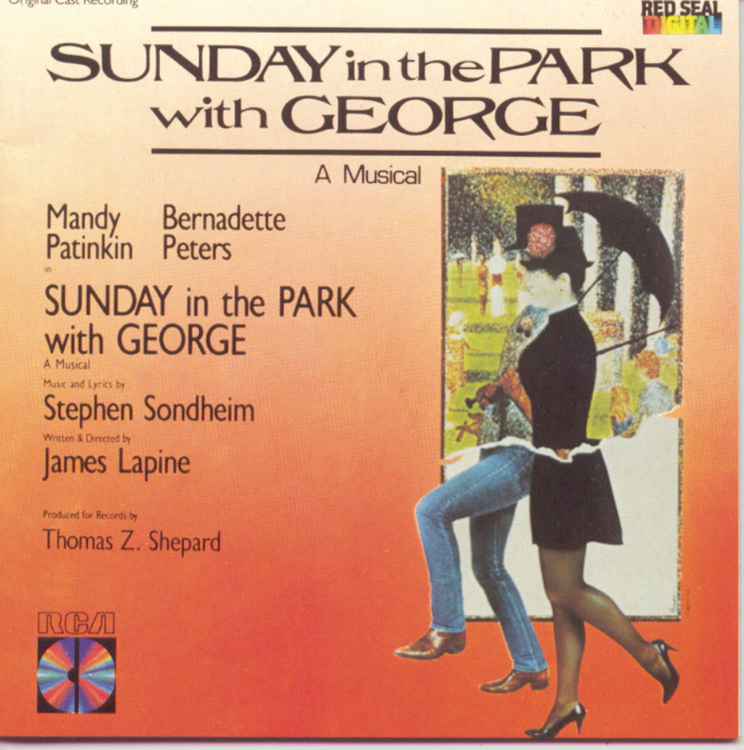 Sunday in the Park with George (1984 Original Broadway Cast) used book depot