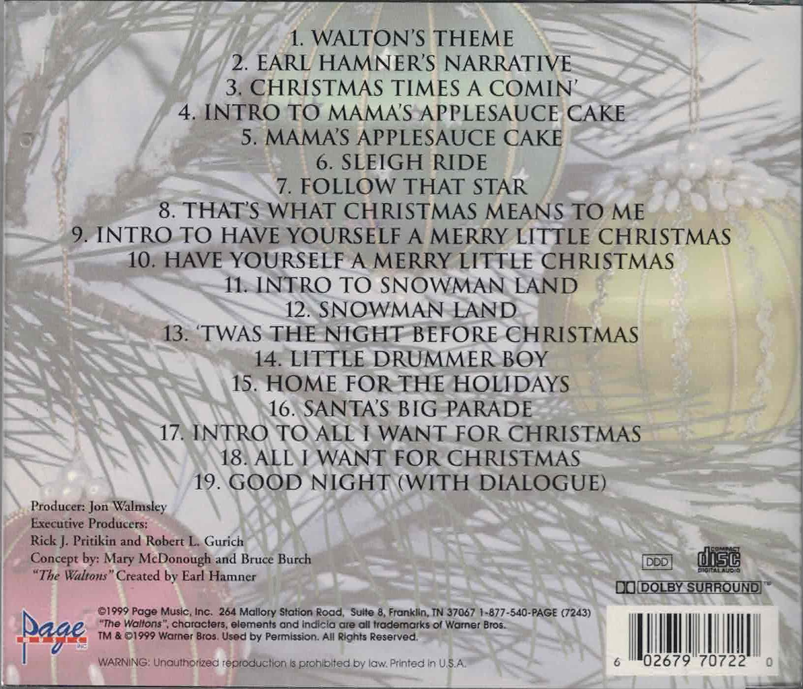 A Walton's Christmas: Together Again used book depot