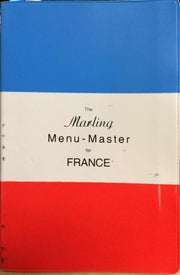 Marling Menu-Master for France used book depot