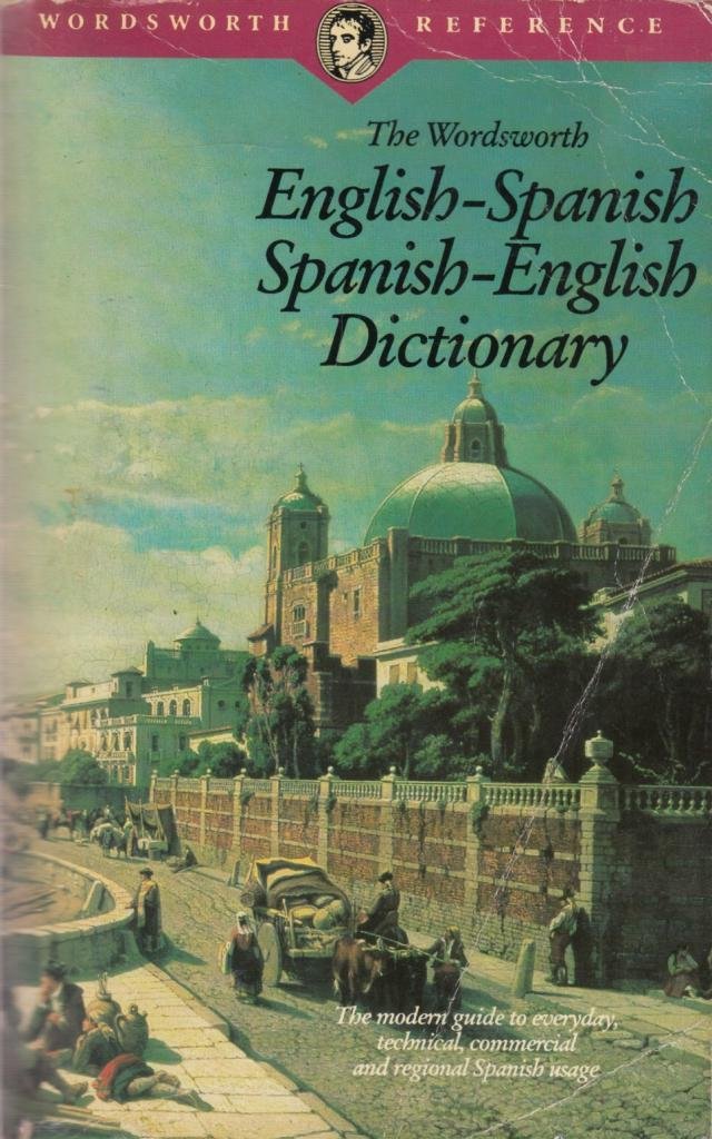 English-Spanish Spanish-English Dictionary (Wordsworth Collection) used book depot