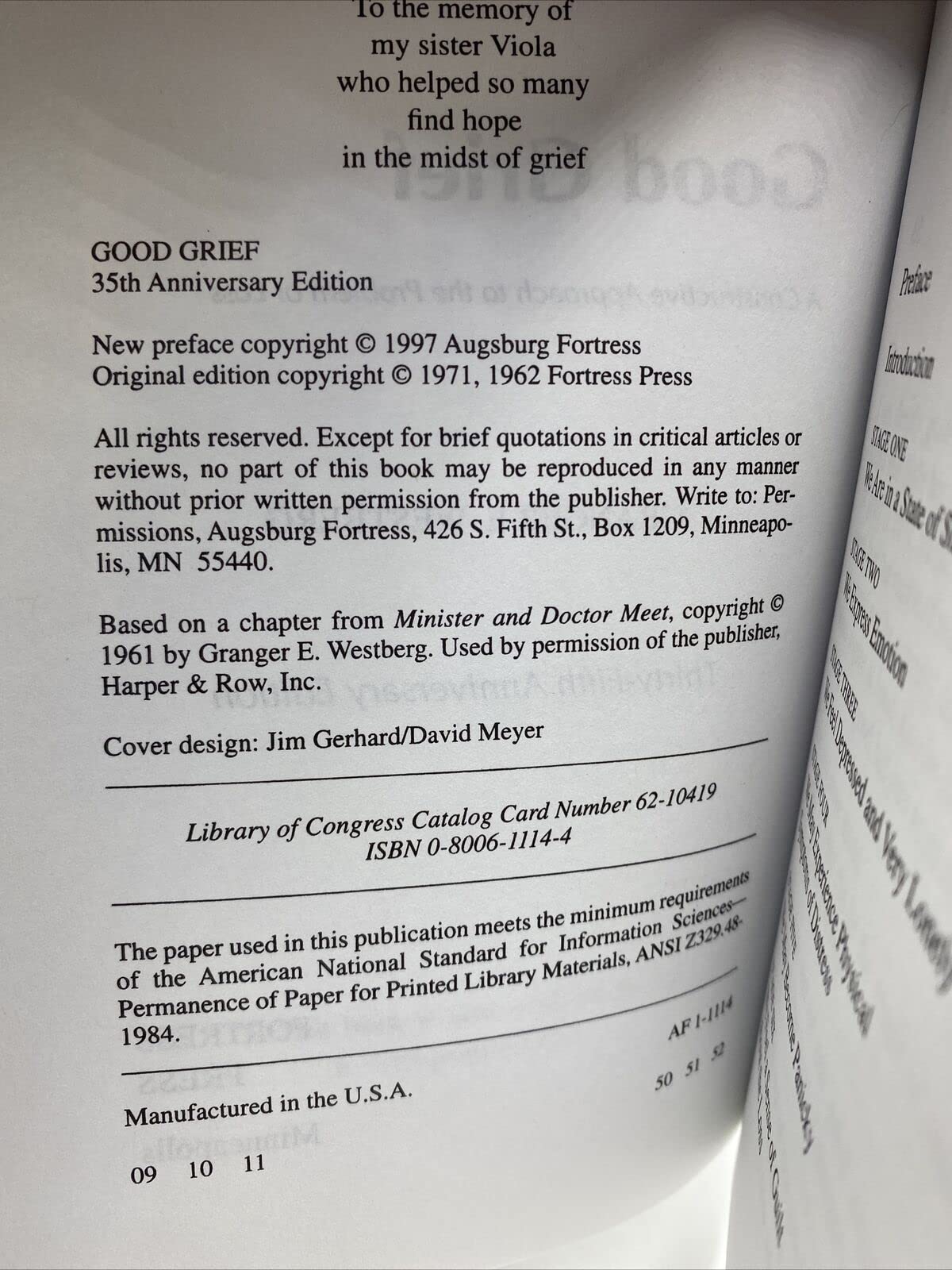 Good Grief: A Constructive Approach to the Problem of Loss used book depot