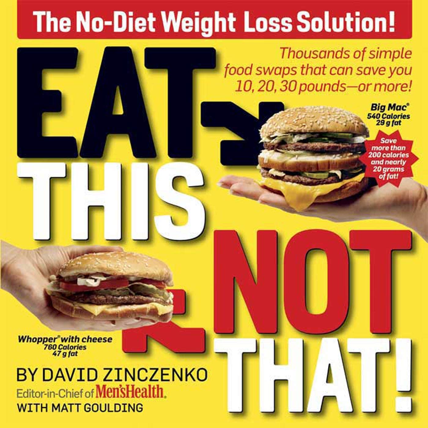 Eat This, Not That! Thousands of Simple Food Swaps that Can Save You 10, 20, 30 Pounds--or More! used book depot