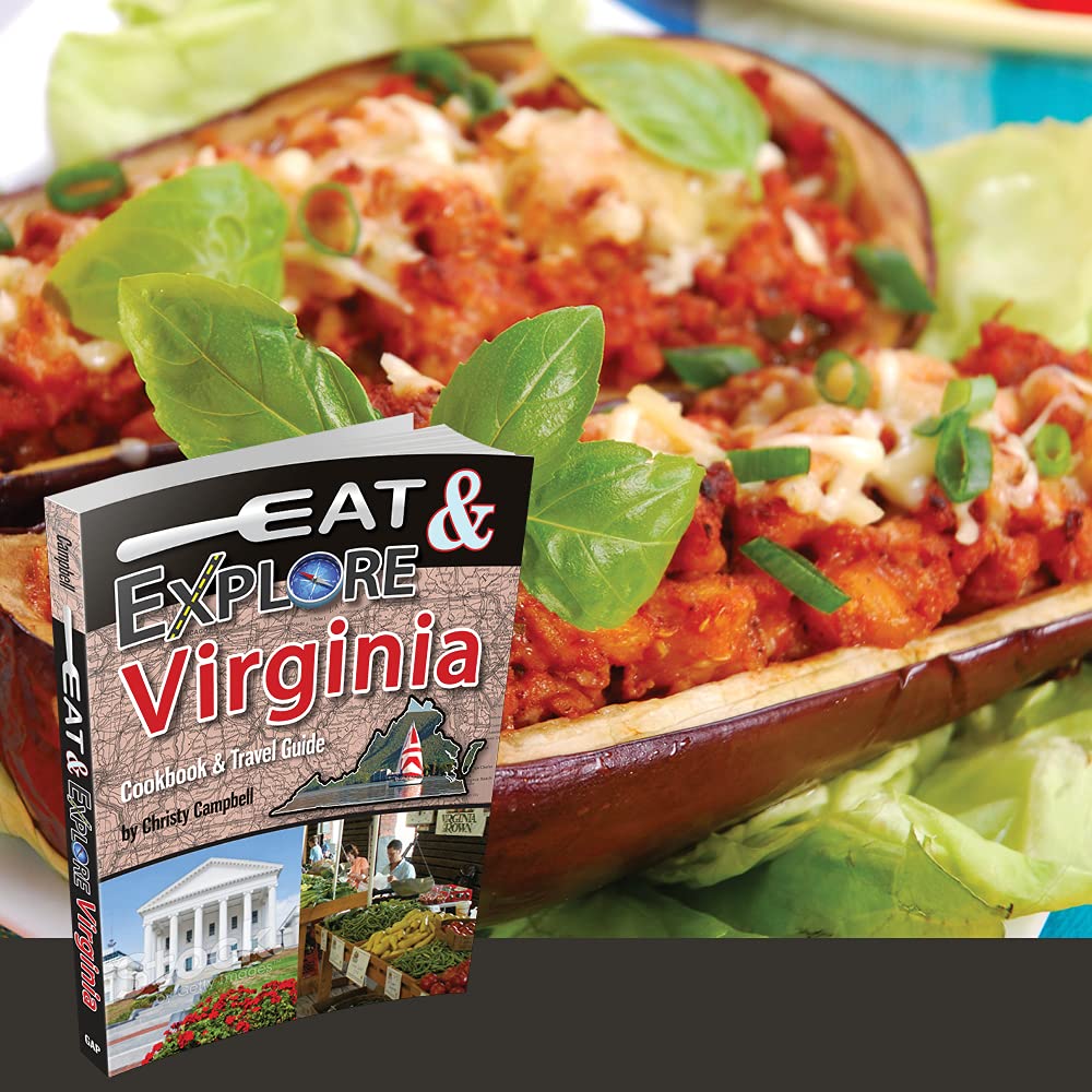 Eat & Explore Virginia Cookbook & Travel Guide used book depot