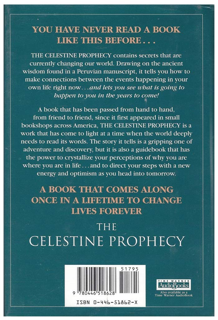 The Celestine Prophecy: An Adventure used book depot