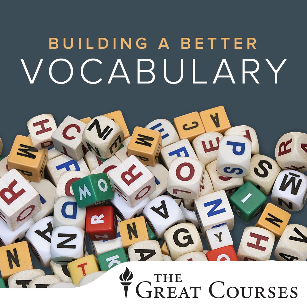 The Great Courses: Building a Better Vocabulary used book depot