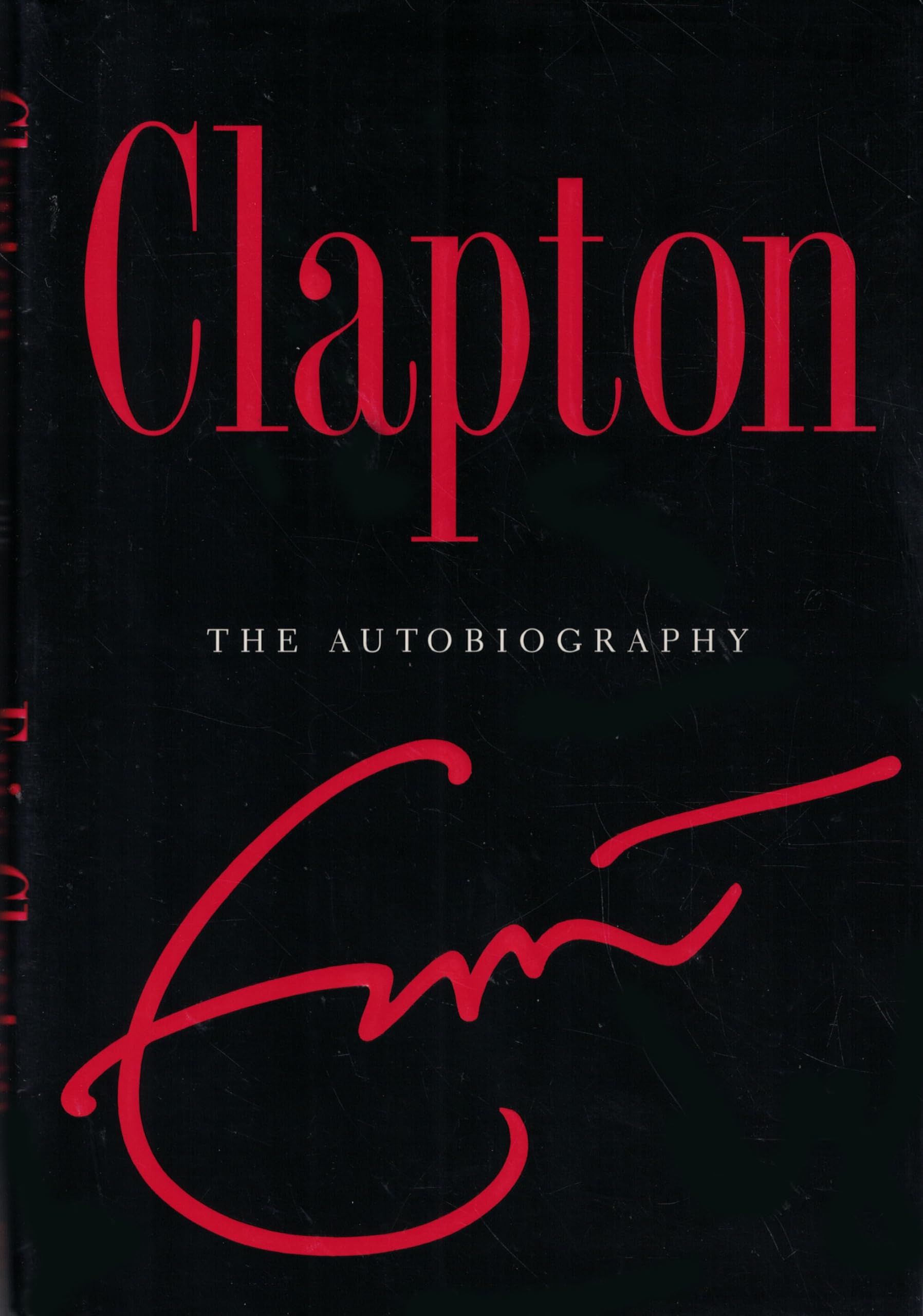 Clapton: The Autobiography used book depot