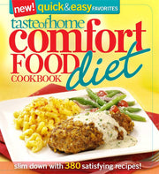 Taste of Home Comfort Food Diet Cookbook: New Quick & Easy Favorites: slim down with 380 satisfying recipes! used book depot