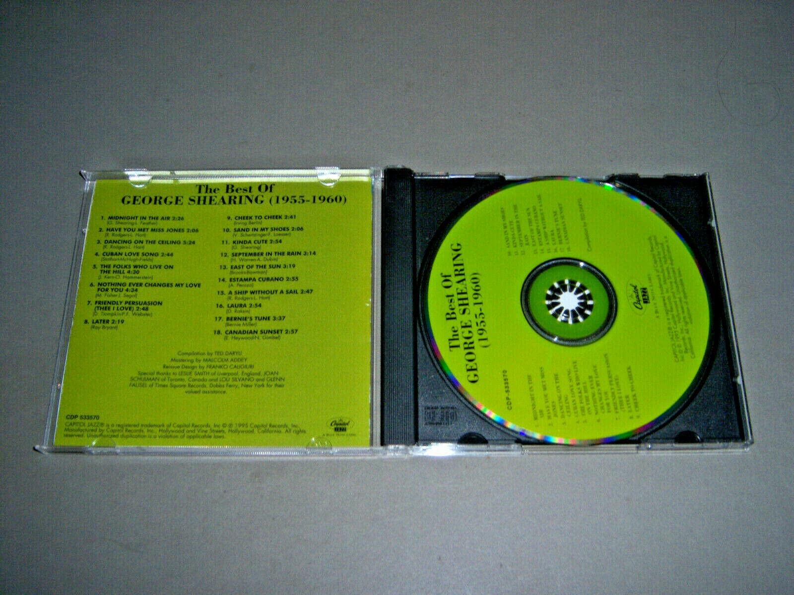 The Best of George Shearing 1955-1960 used book depot