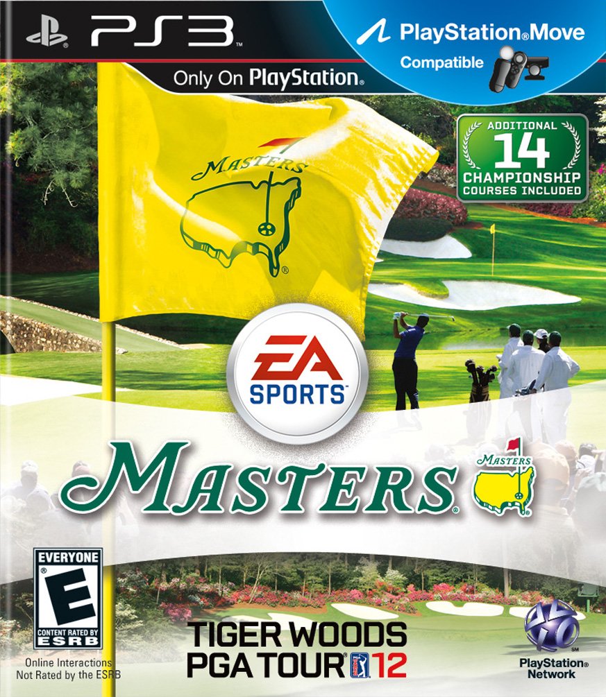 Tiger Woods PGA TOUR 12: The Masters - Playstation 3 used book depot