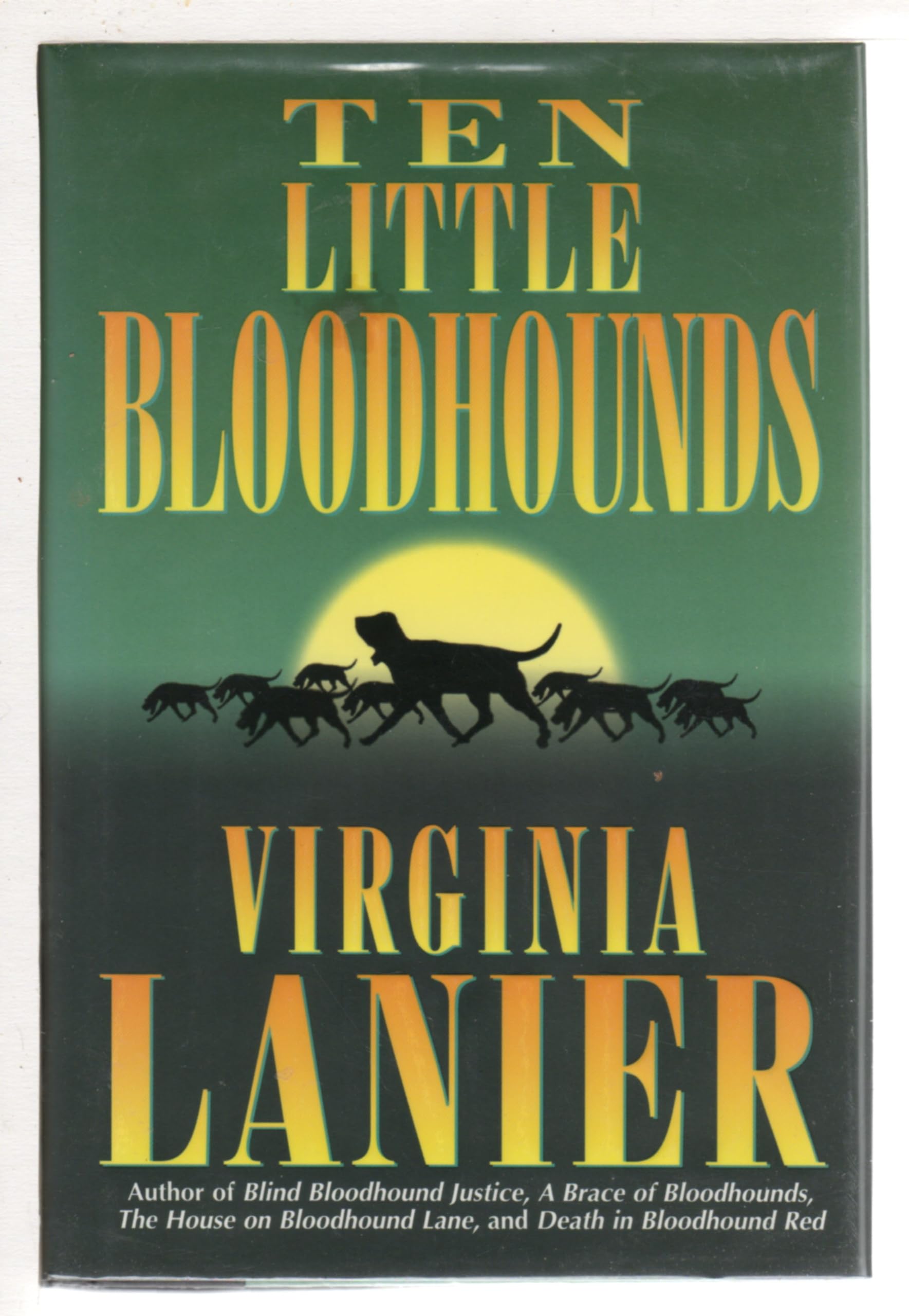 Ten Little Bloodhounds used book depot