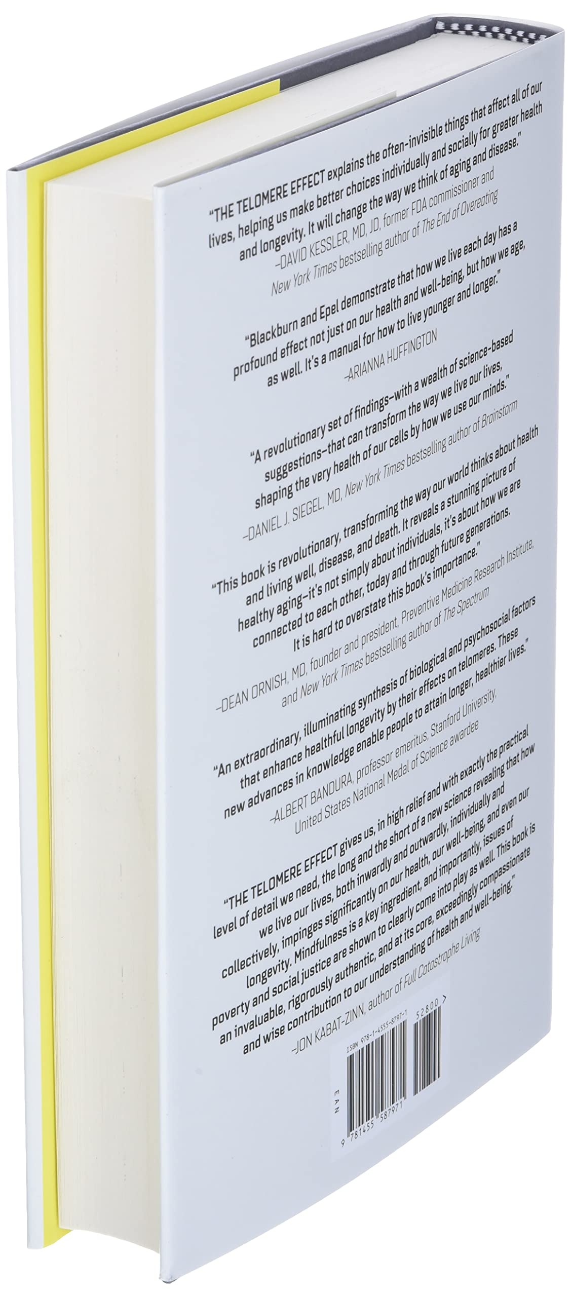 The Telomere Effect: A Revolutionary Approach to Living Younger, Healthier, Longer used book depot