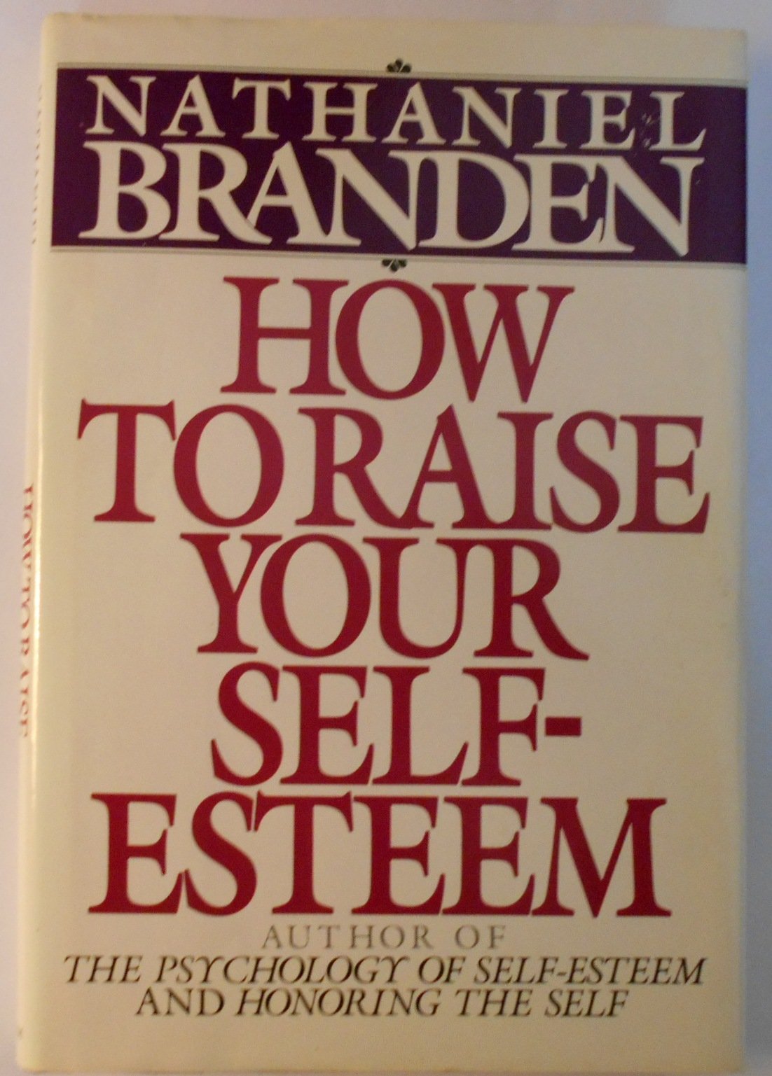 How to Raise Your Self Esteem used book depot