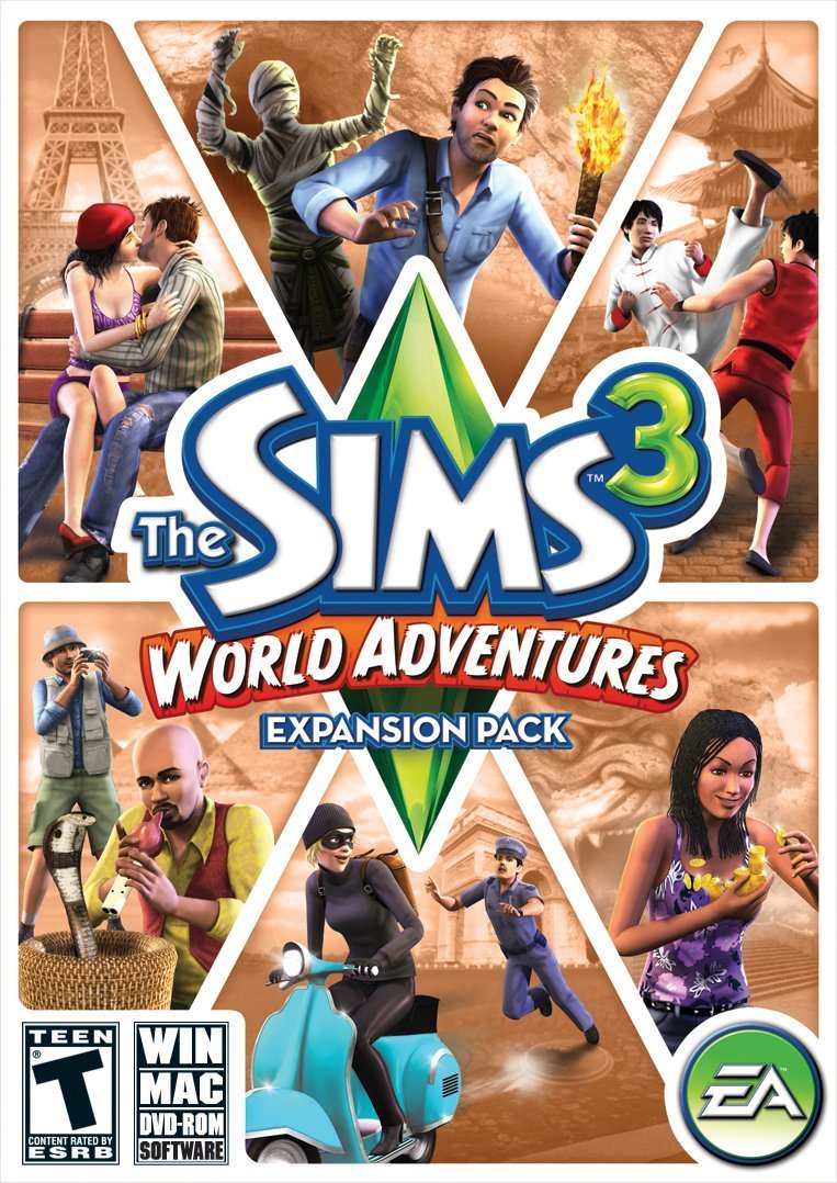 The Sims 3: World Adventures Expansion Pack used book depot