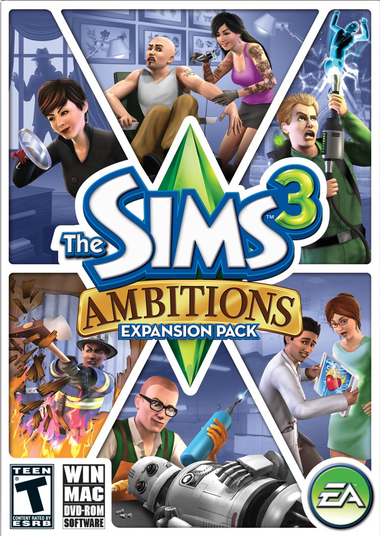The Sims 3: Ambitions used book depot