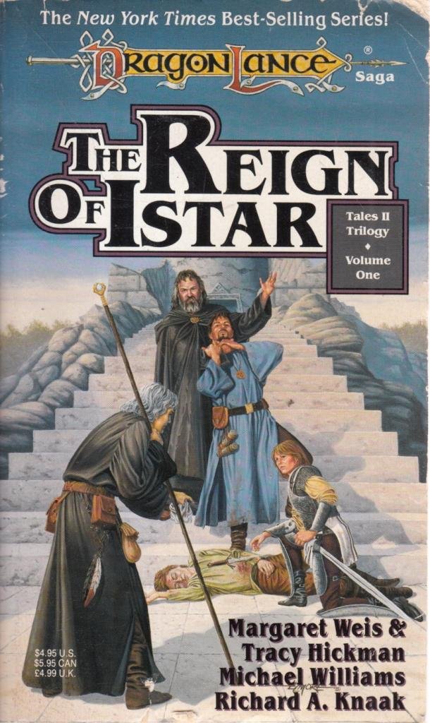 THE REIGN OF ISTAR (Dragonlance Tales II Trilogy, Vol 1) used book depot
