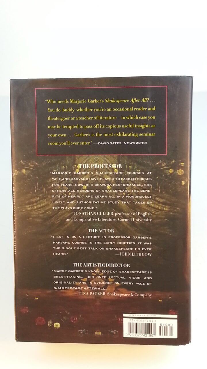 Shakespeare After All used book depot