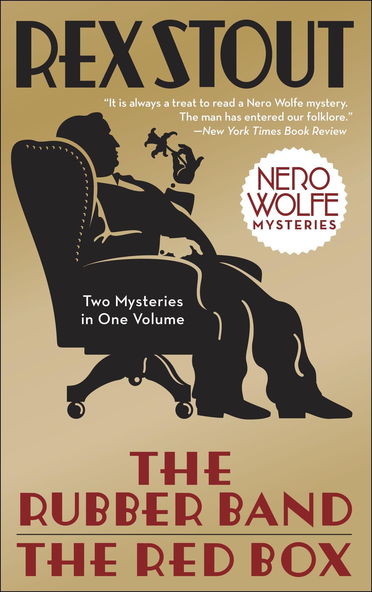 The Rubber Band/The Red Box 2-in-1 (Nero Wolfe) used book depot