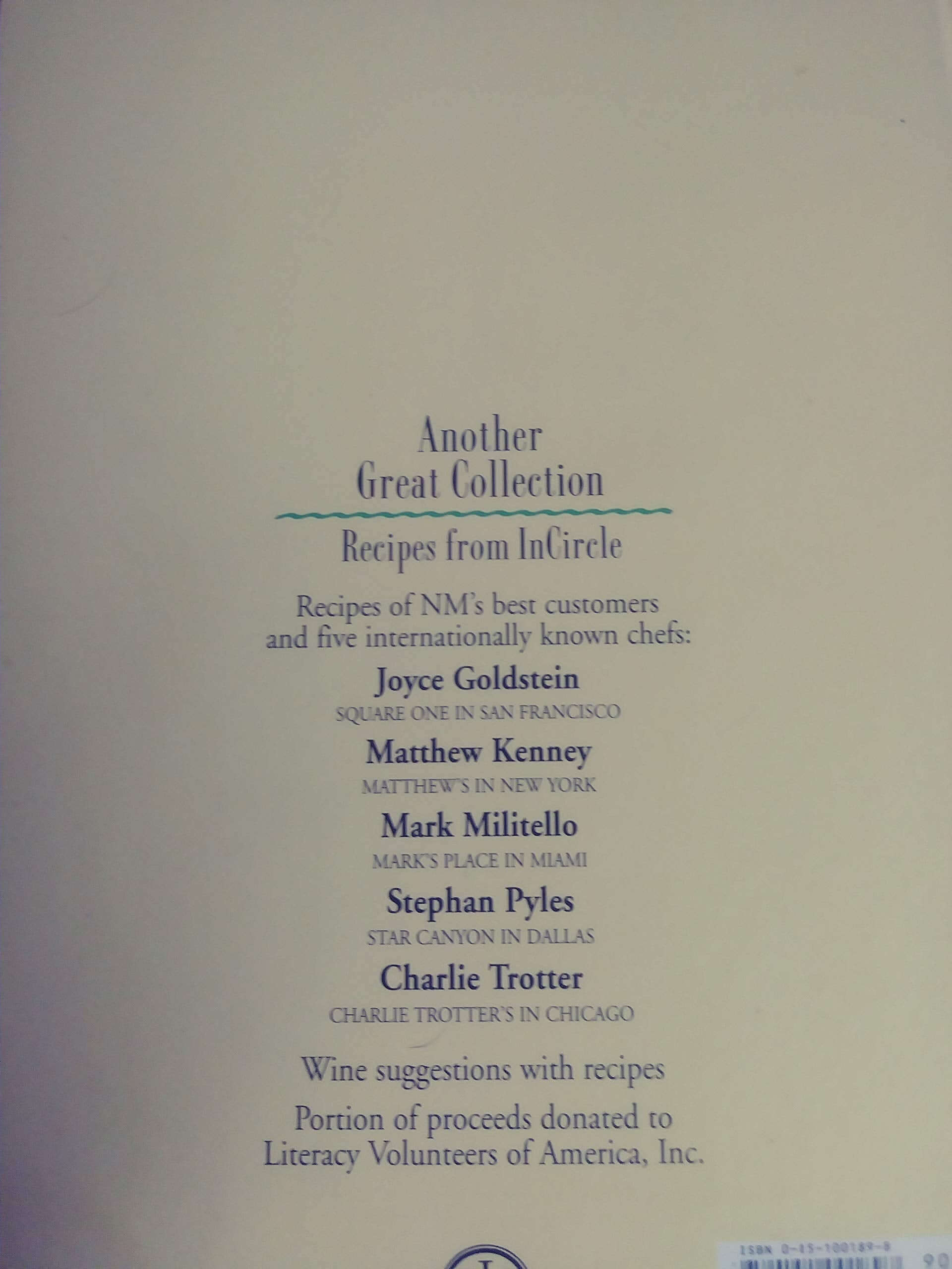 No Jacket Required: Another Great Collection of Recipes from Incircle used book depot