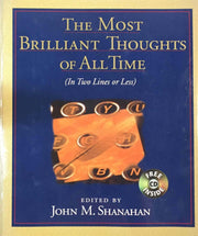 Most Brilliant Thoughts of All Time (In Two Lines or Less), The used book depot