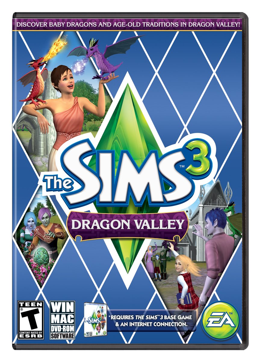 The Sims 3 Dragon Valley - PC/Mac used book depot