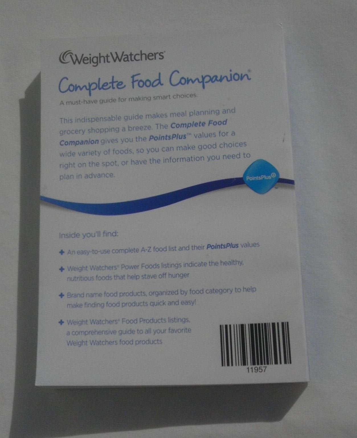 Weight Watchers Points Plus Complete Food Companion 2011 (Food Companion ONLY) used book depot