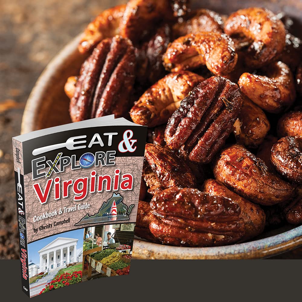 Eat & Explore Virginia Cookbook & Travel Guide used book depot
