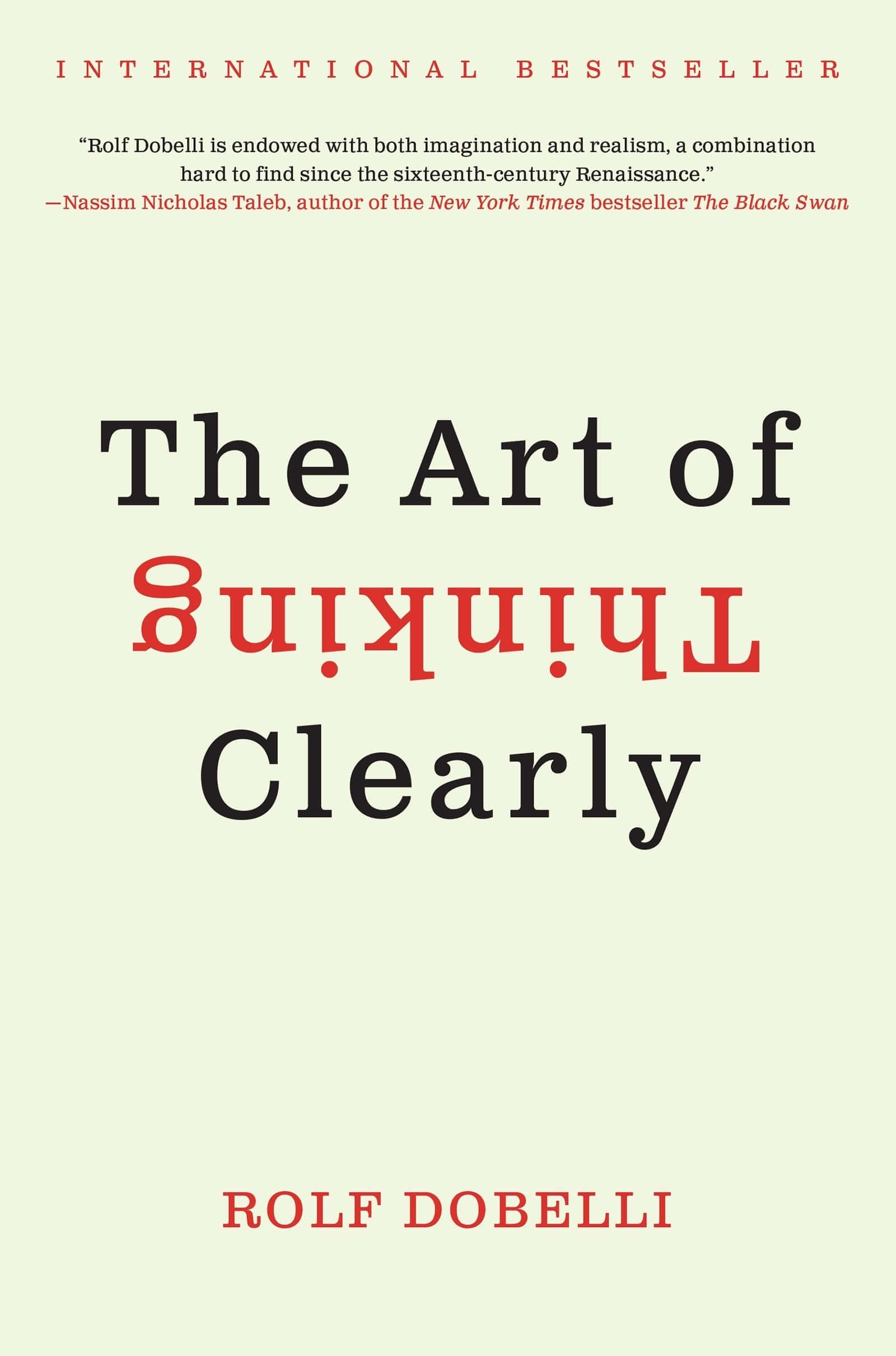 The Art of Thinking Clearly used book depot