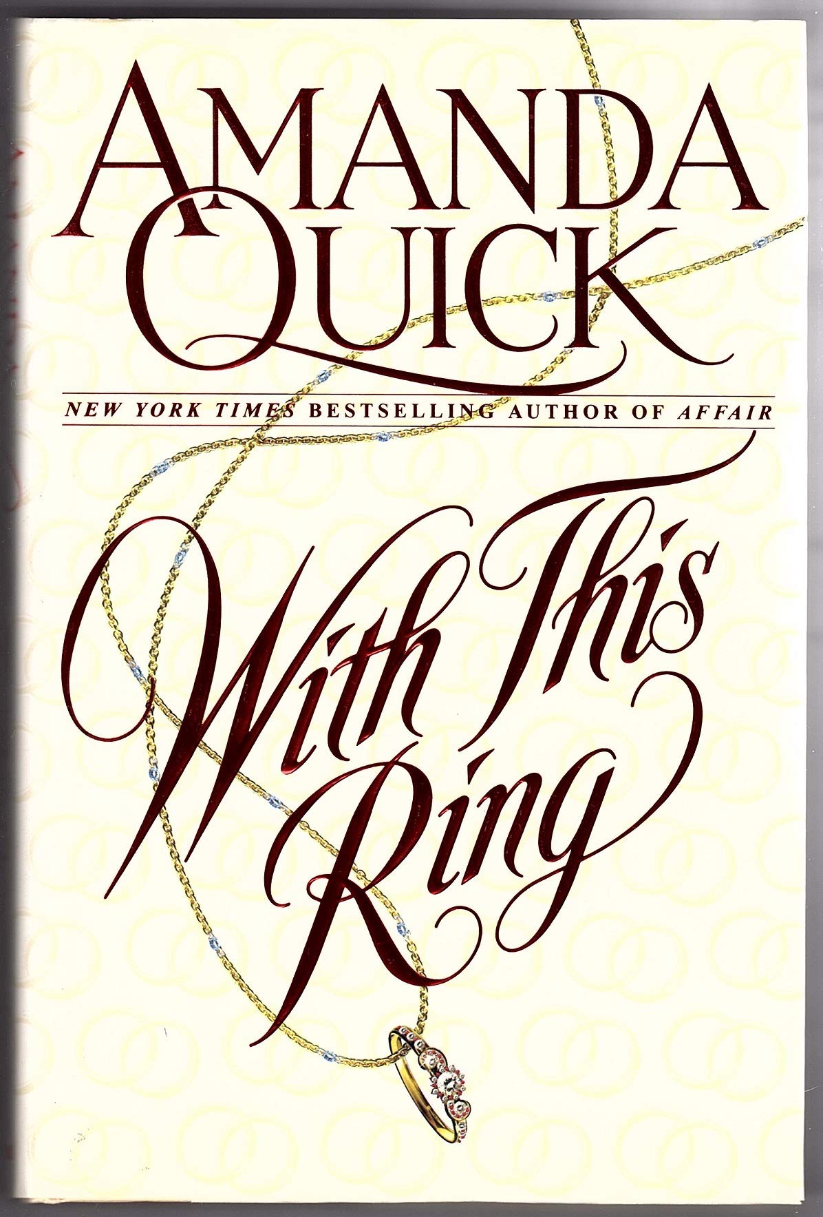 With This Ring (Vanza, Book 1) used book depot