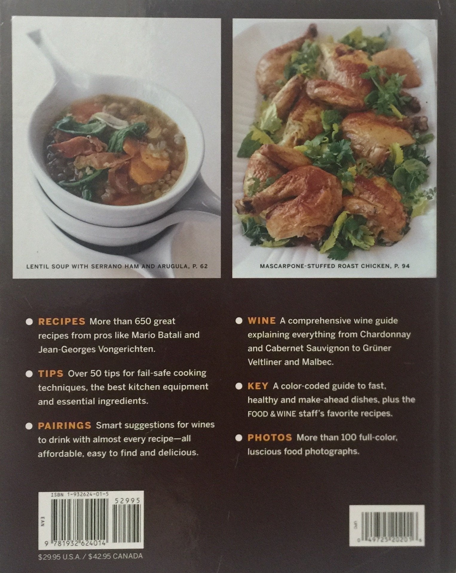 Food & Wine Annual Cookbook 2005: An Entire Year of Recipes used book depot