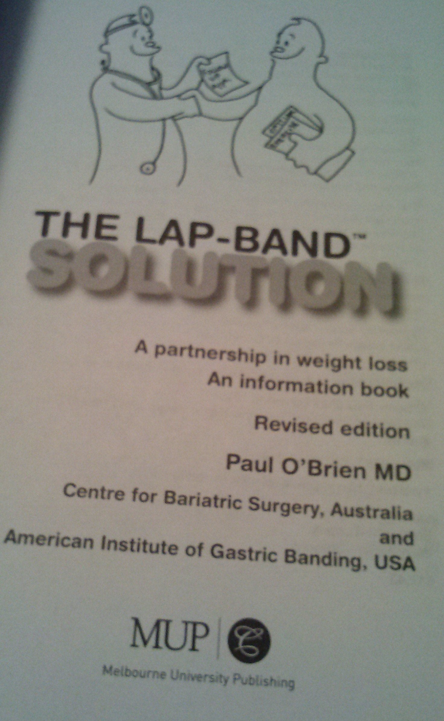The LAP-BAND Solution: A Partnership for Weight Loss used book depot