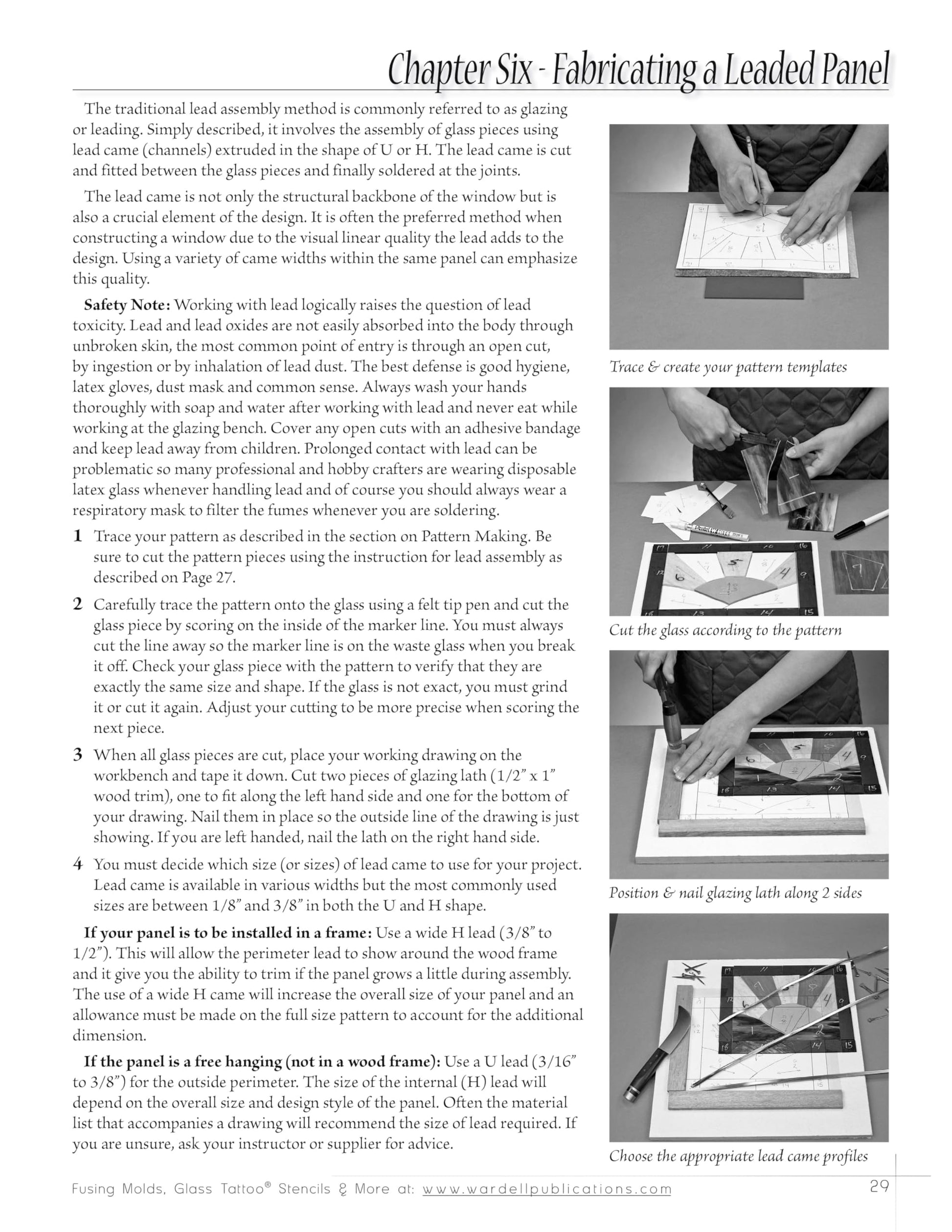 Introduction to Stained Glass: A Step-by-Step Teaching Manual used book depot