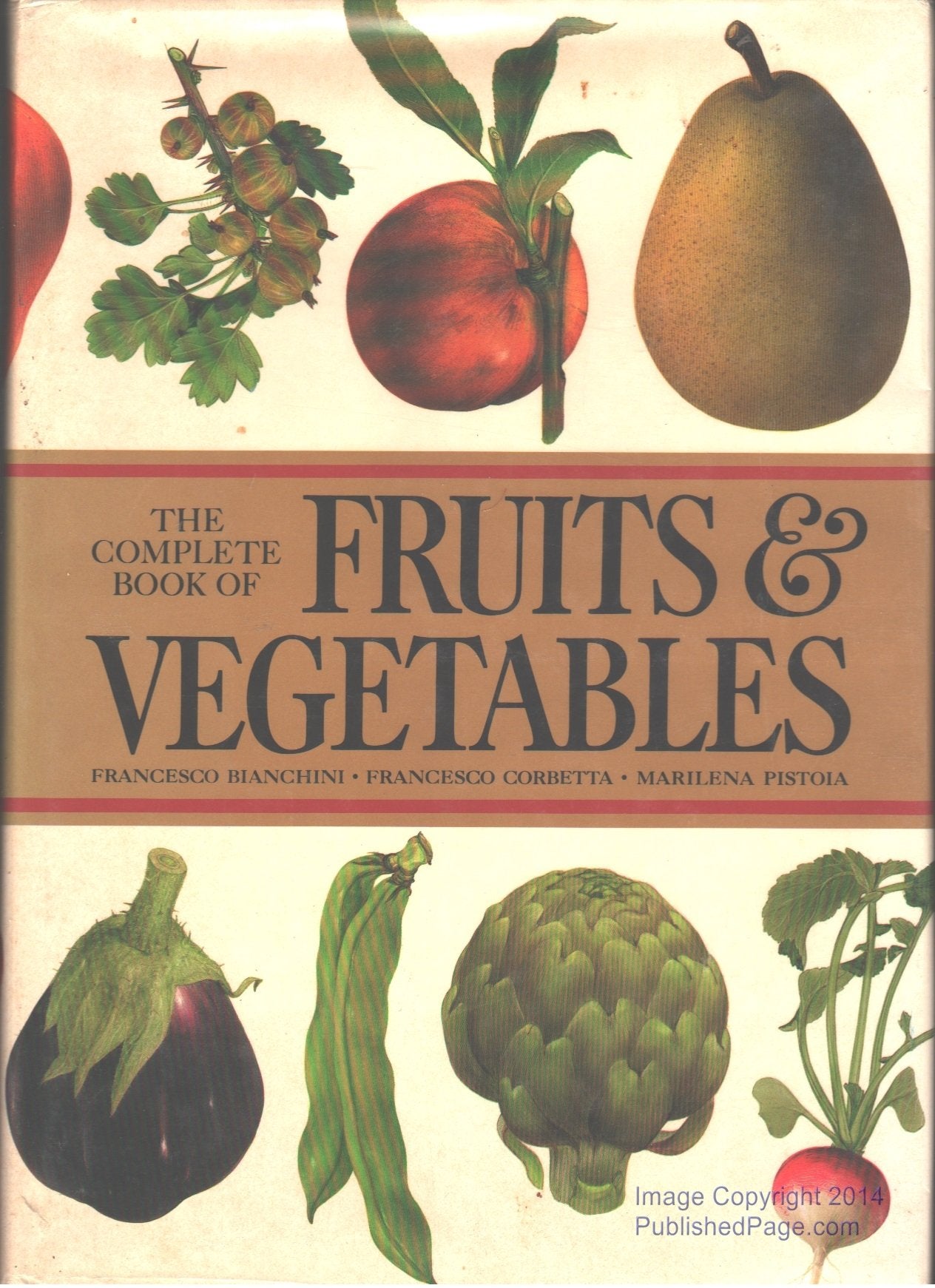 The Complete Book of Fruits and Vegetables used book depot