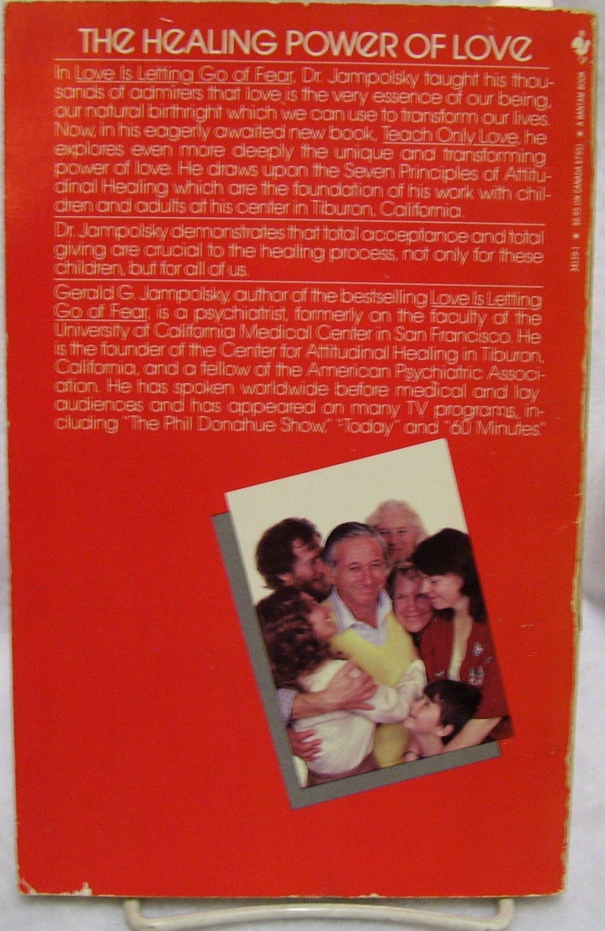 TEACH ONLY LOVE: THE SEVEN PRINCIPLES OF ATTITUDINAL HEALING used book depot
