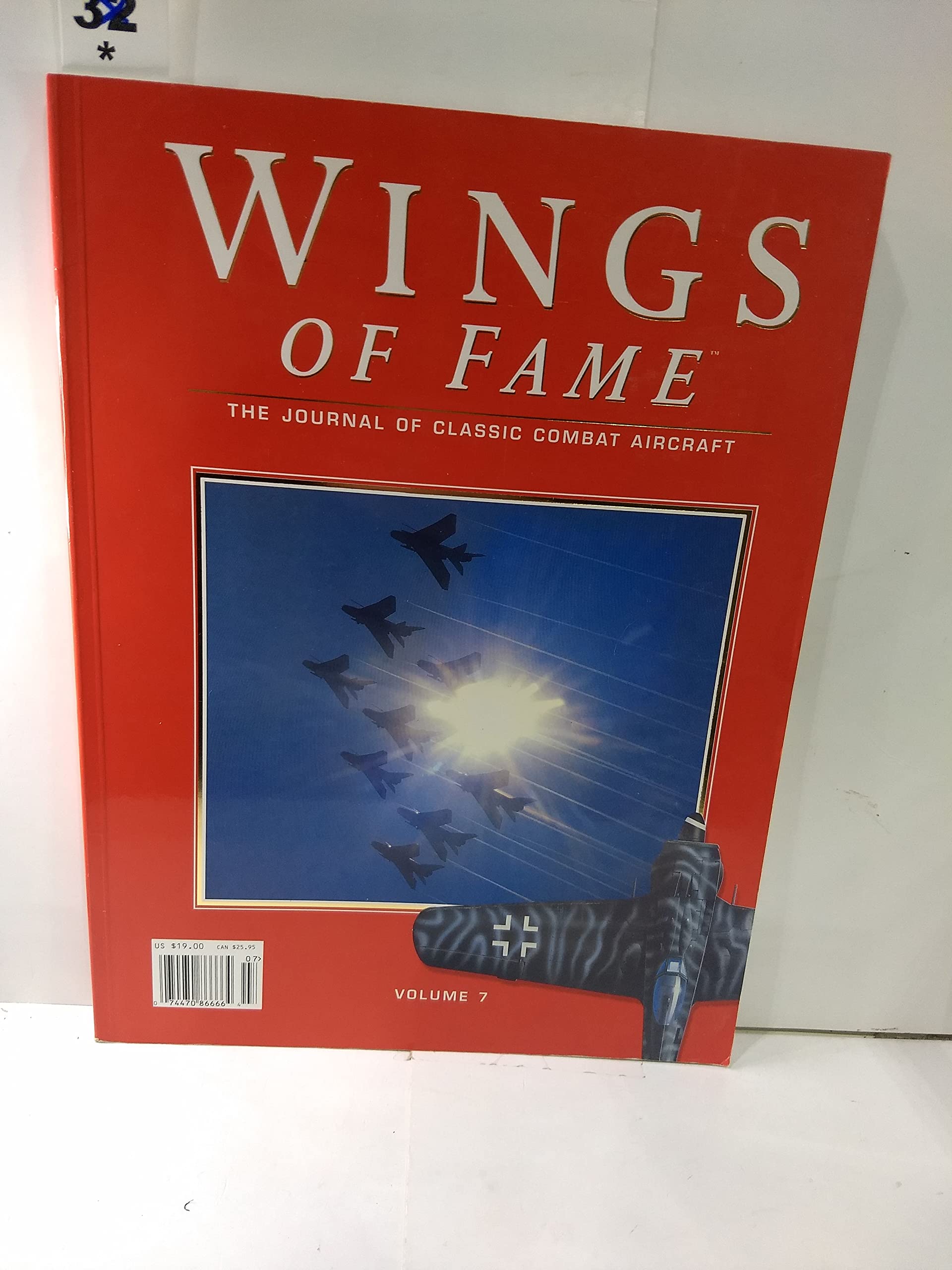 Wings of Fame, The Journal of Classic Combat Aircraft - Vol. 7 used book depot