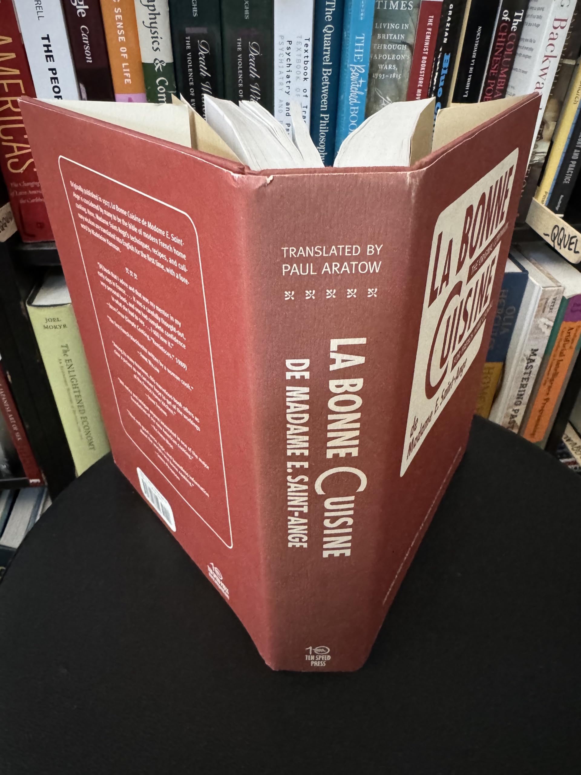 La Bonne Cuisine de Madame E. Saint-Ange: The Original Companion for French Home Cooking used book depot