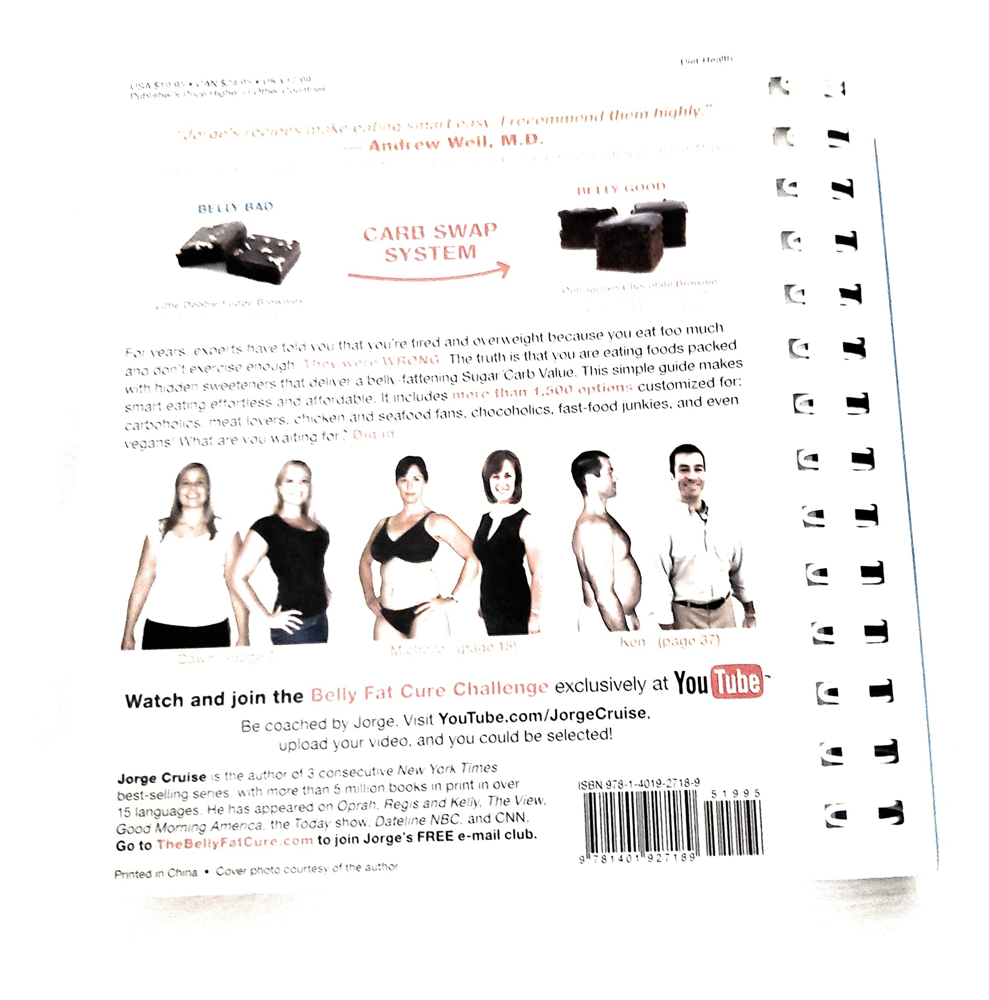 The Belly Fat Cure: Discover the New Carb Swap System and Lose 4 to 9 Lbs. Every Week used book depot