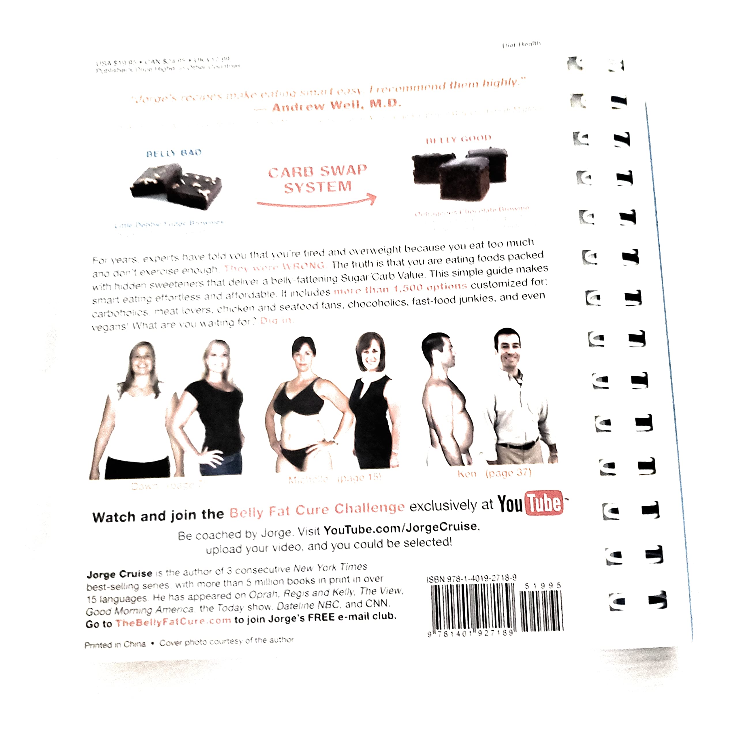 The Belly Fat Cure: Discover the New Carb Swap System and Lose 4 to 9 Lbs. Every Week used book depot