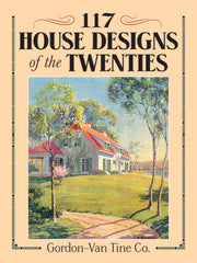 117 House Designs of the Twenties (Dover Architecture) used book depot