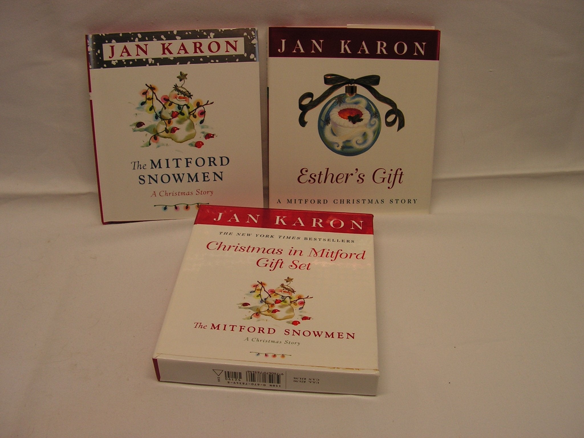 Christmas in Mitford Gift Set: The Mitford Snowmen and Esther's Gift used book depot