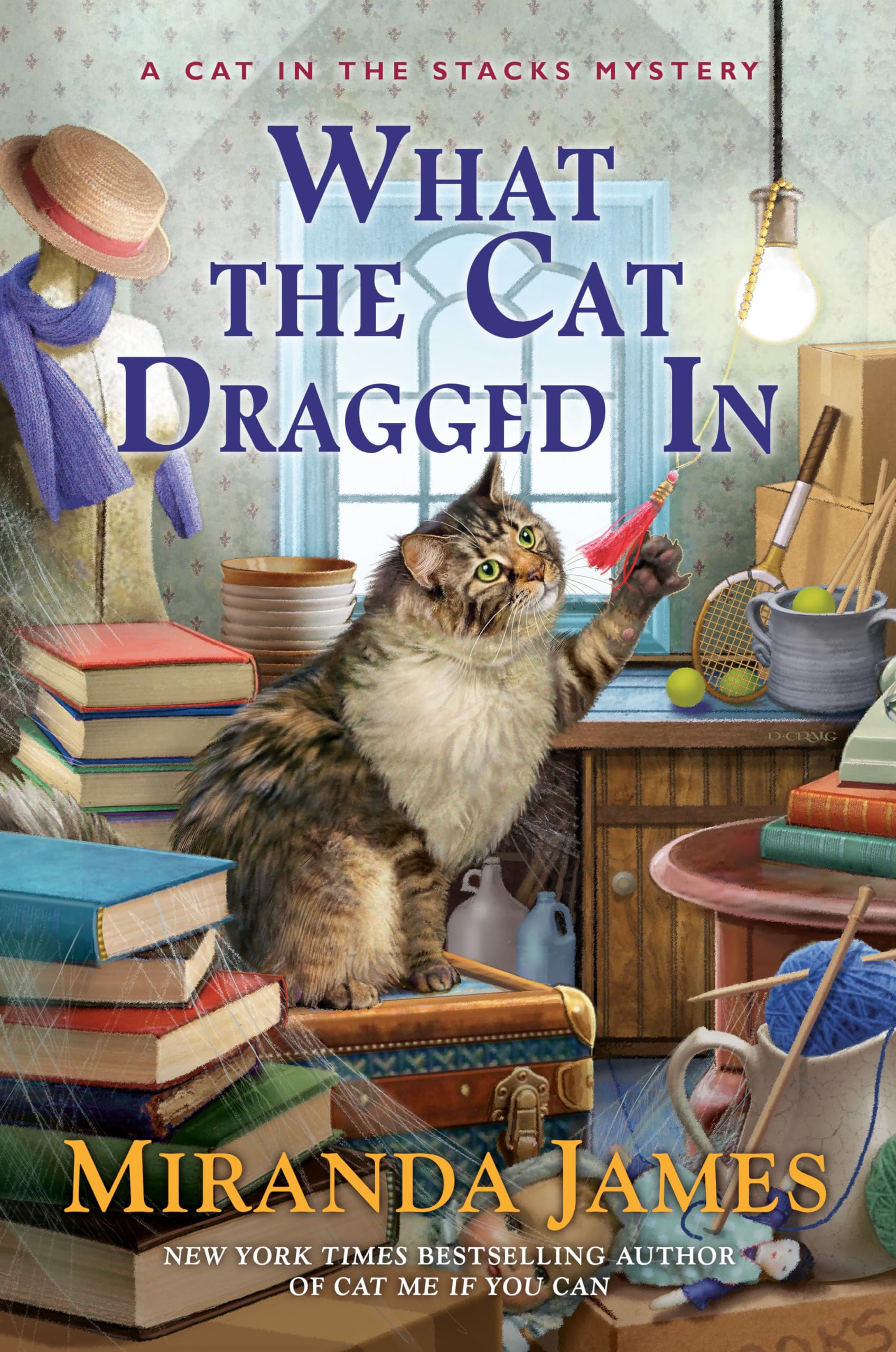 What the Cat Dragged In (Cat in the Stacks Mystery) used book depot