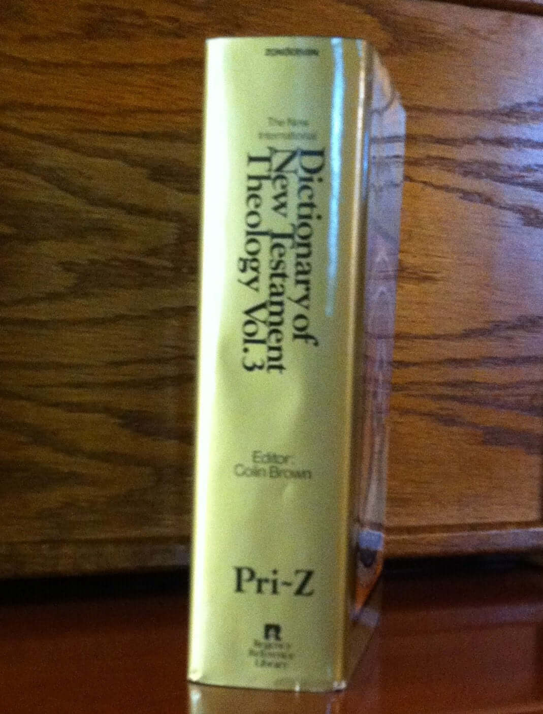 The New International Dictionary of New Testament Theology (Vol. 3) used book depot