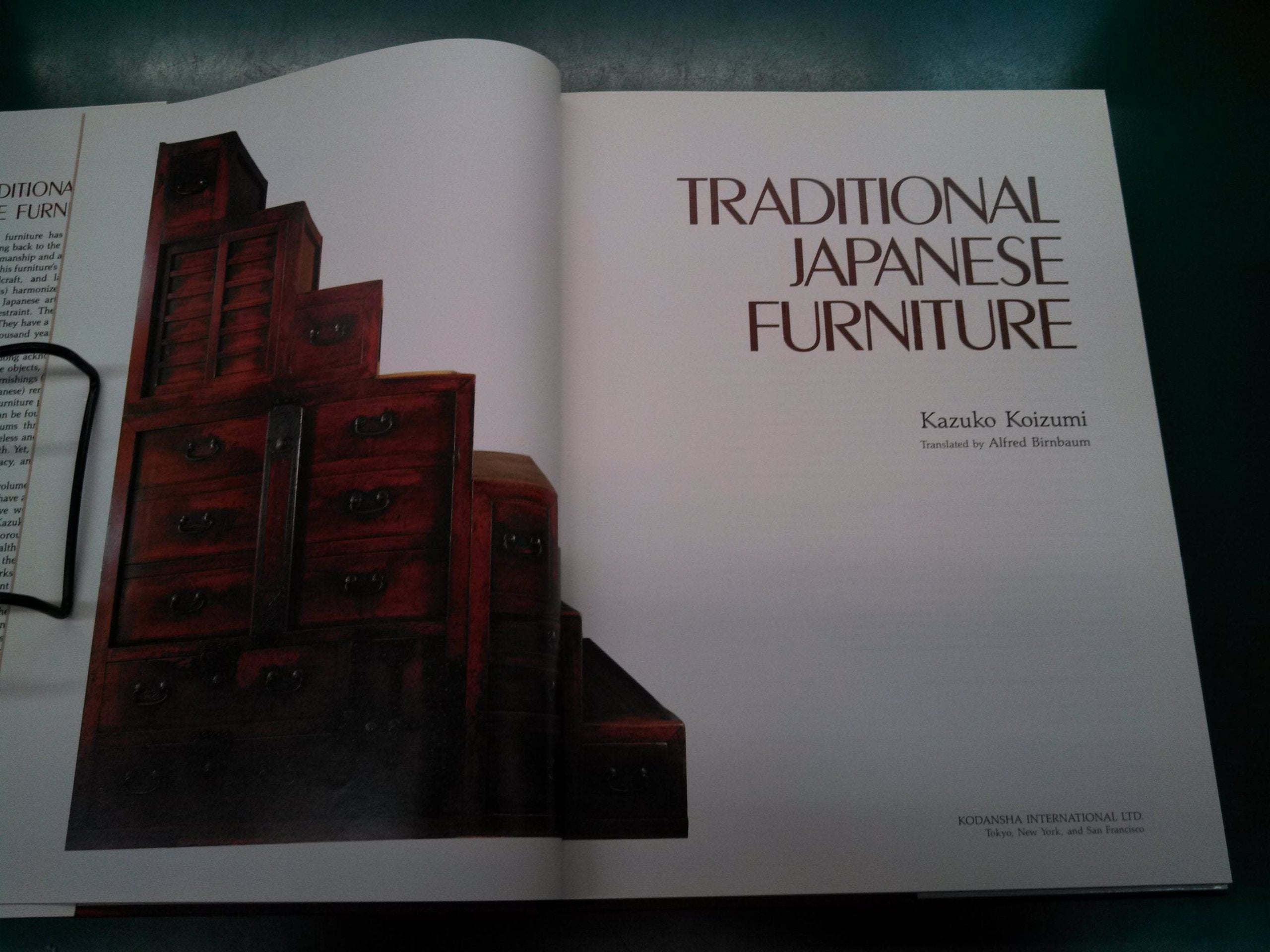 Traditional Japanese Furniture used book depot