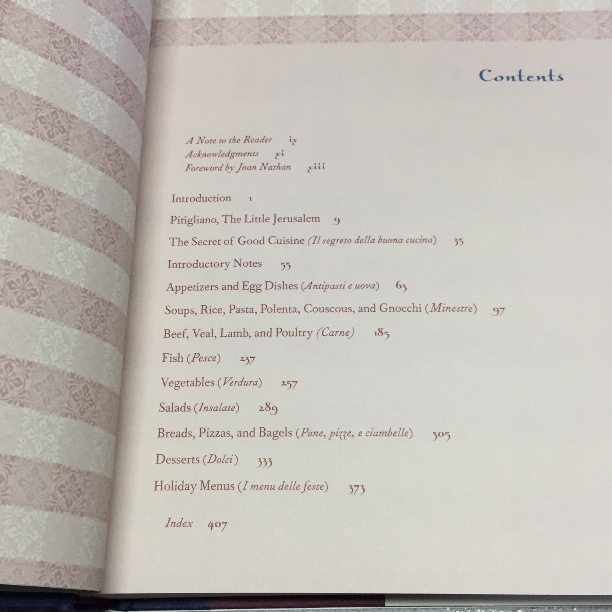 Classic Italian Jewish Cooking: Traditional Recipes and Menus used book depot