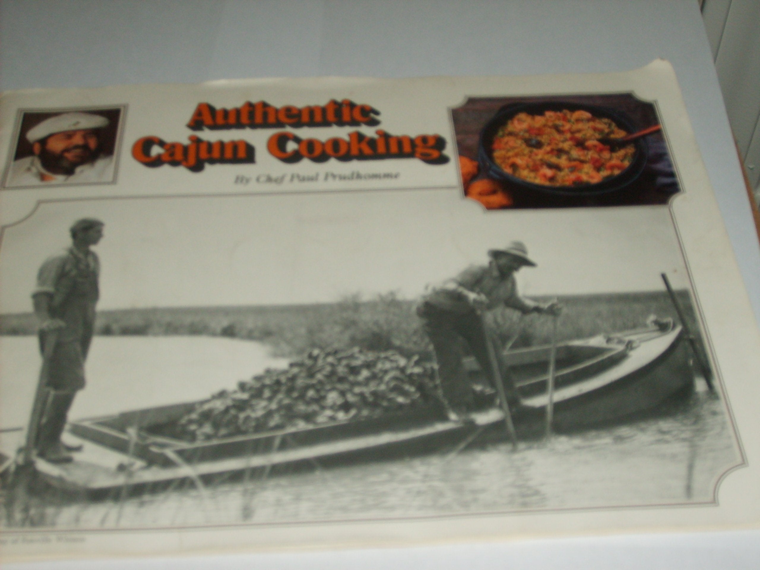 Authentic Cajun Cooking used book depot