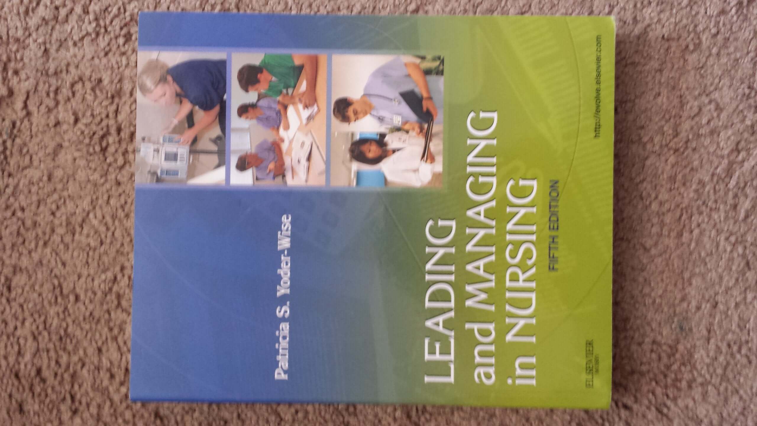 Leading and Managing in Nursing used book depot