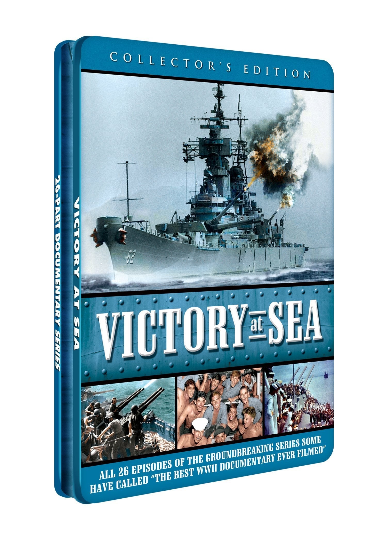 Victory At Sea: 26-Part Documentary Series (Collector's Edition)(Collectible Tin) used book depot