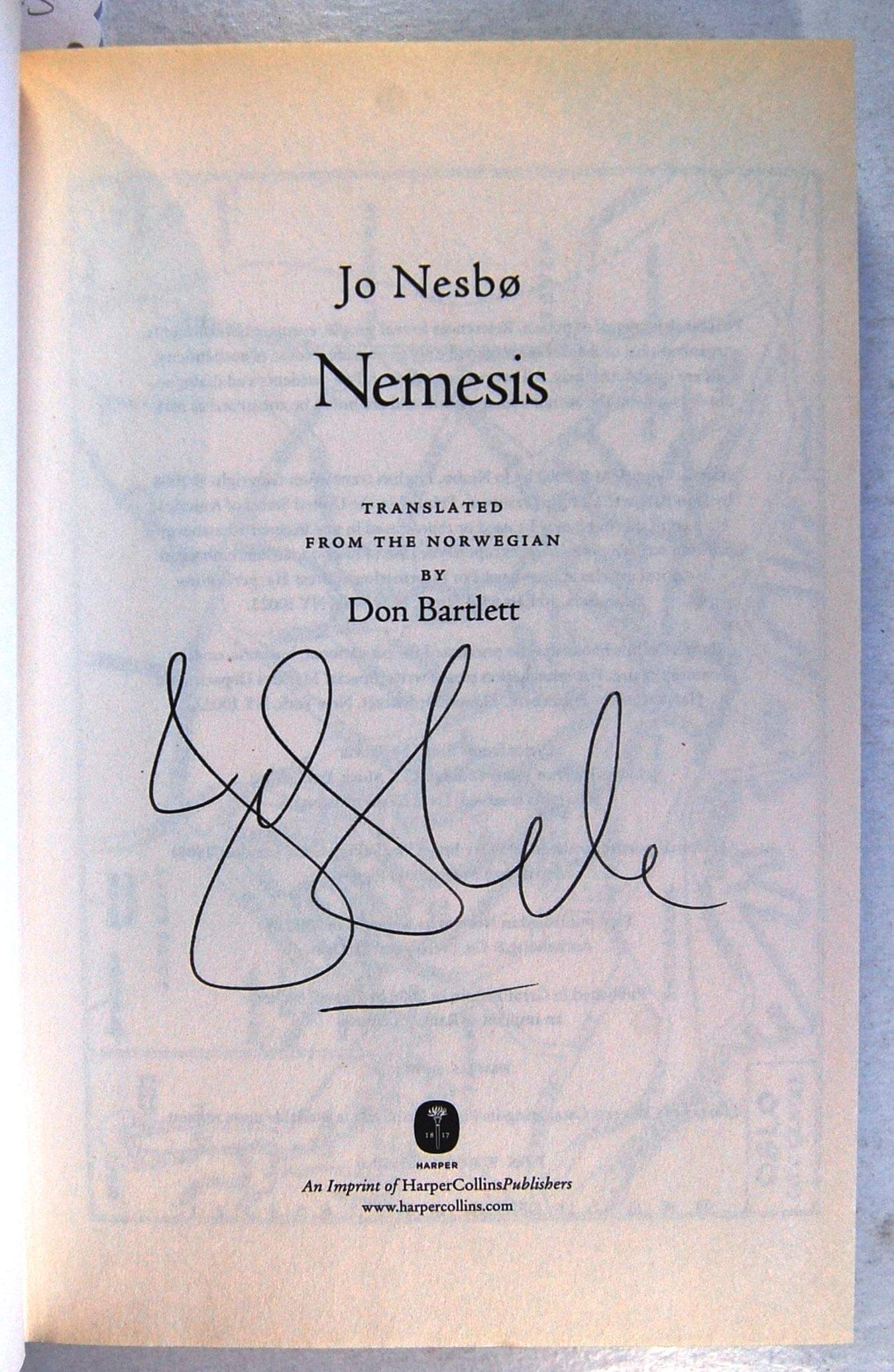 Nemesis (A Harry Hole Novel) used book depot