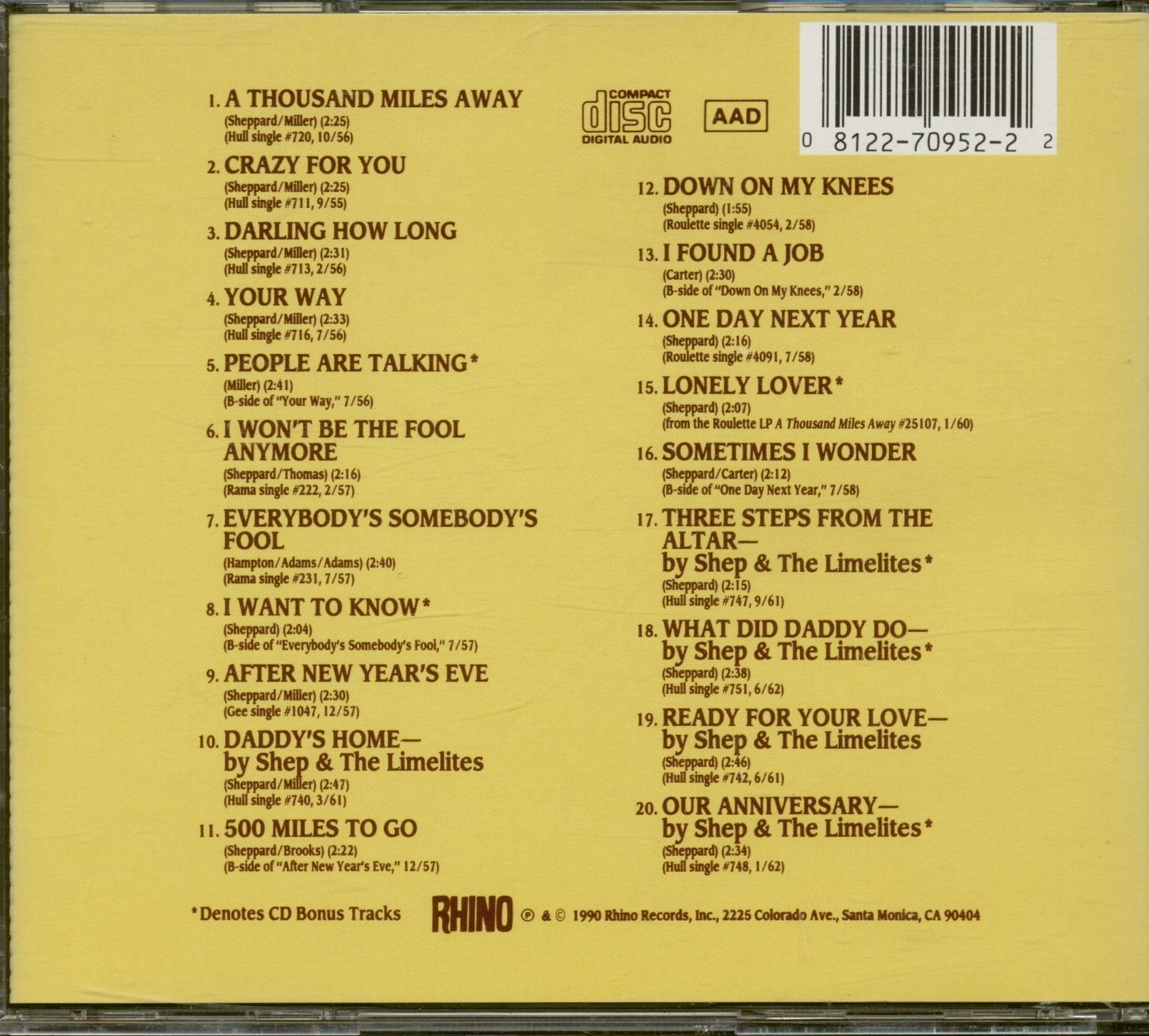 The Best of The Heartbeats used book depot