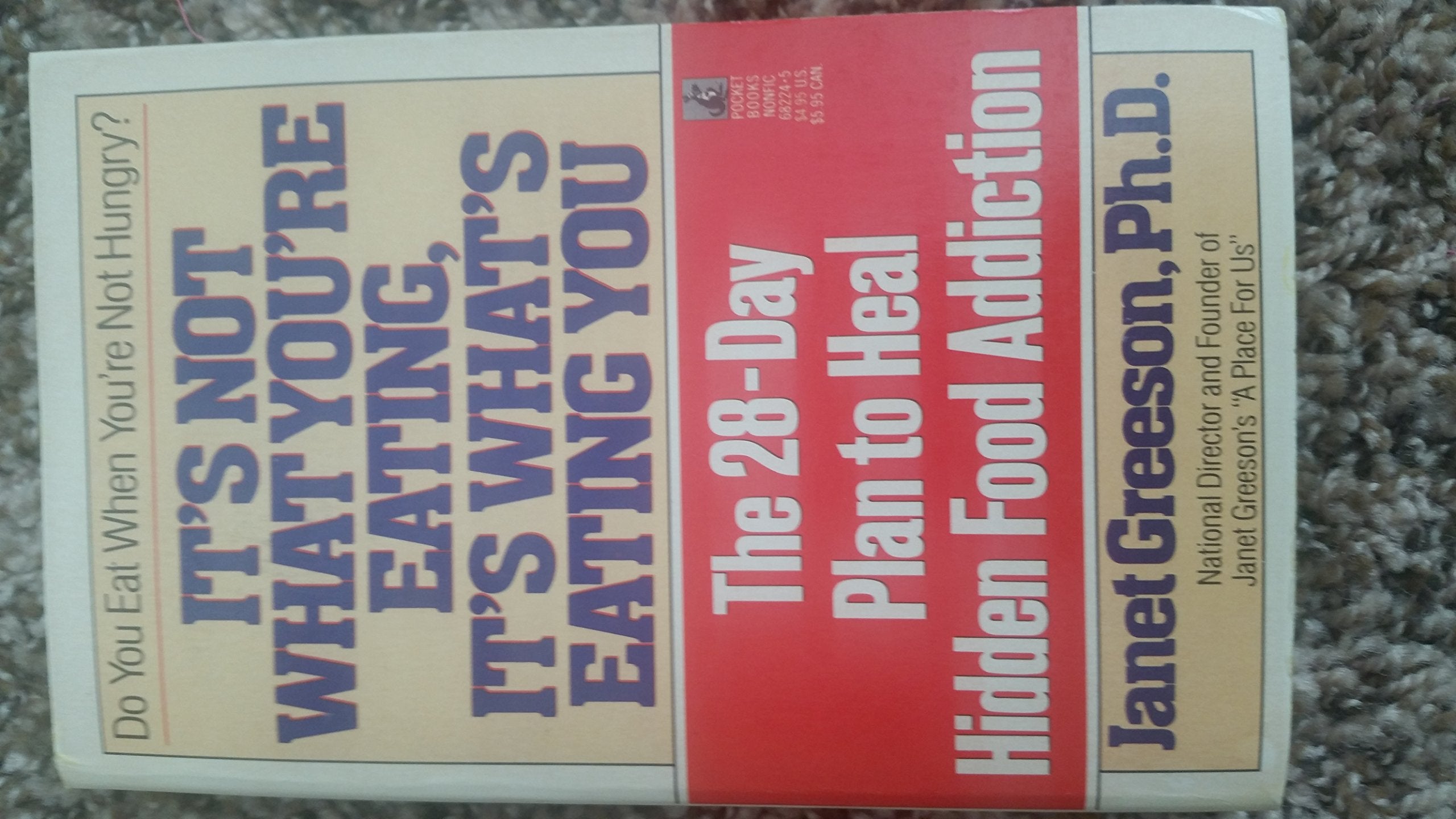 It's Not What You're Eating, It's What's Eating You used book depot